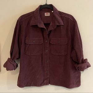 Boxy Levi’s Corduroy Shirt